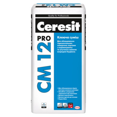 Клей для плитки Ceresit CМ 12 Pro