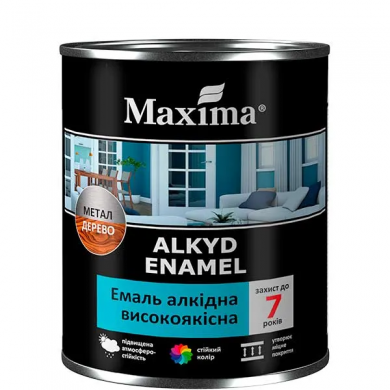 Емаль алкідна високоякісна Maxima 0,7кг