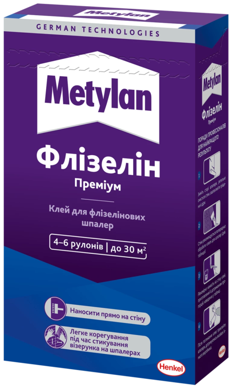 Клей для флізелінових шпалер Metylan Flizelin Premium