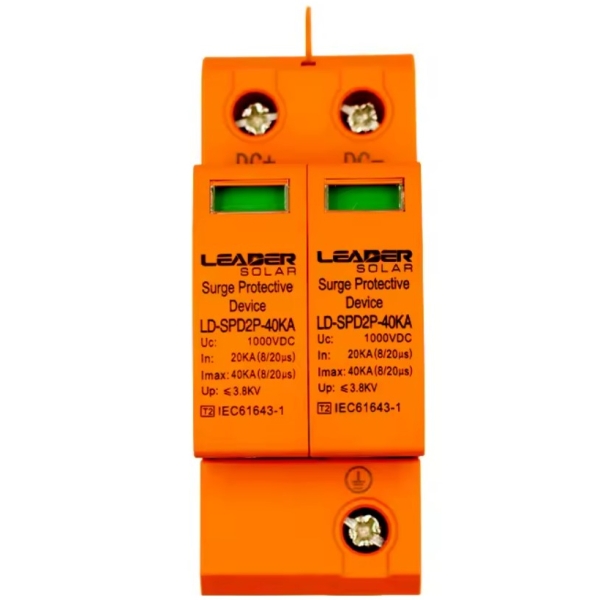 Обмежувач перенапруги Leader DC2P 1000В 40кА
