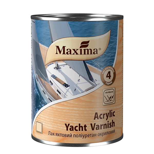 Лак яхтовий поліуретан‑акриловий Maxima