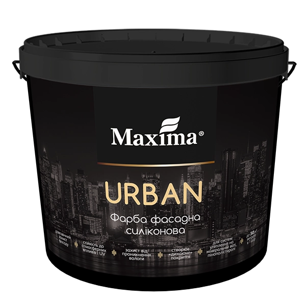 Фарба фасадна силіконова “Urban” Maxima
