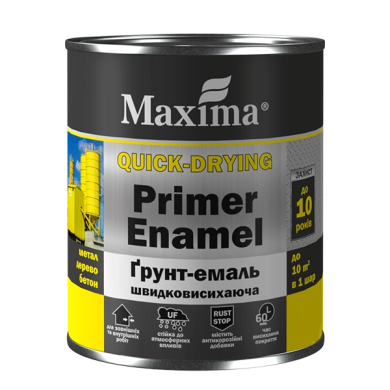 Ґрунт-емаль швидковисихаюча Maxima 2,5кг.
