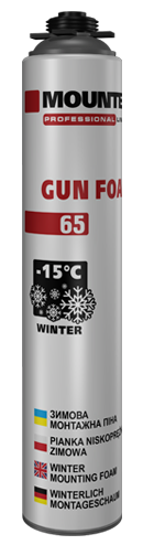 Піна зимова монтажна 65л. PRO WINTER Mounter