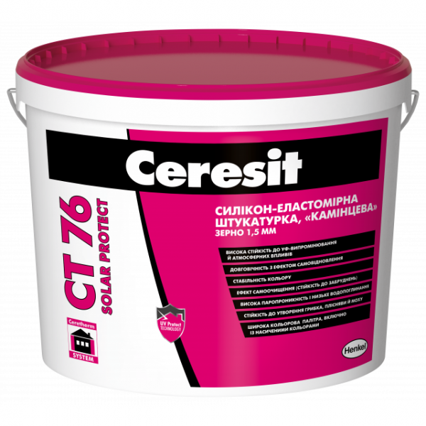 Штукатурка Ceresit CT 76 SOLAR PROTECT