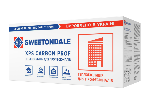 Пінополістирол CARBON PROF TB 100мм.